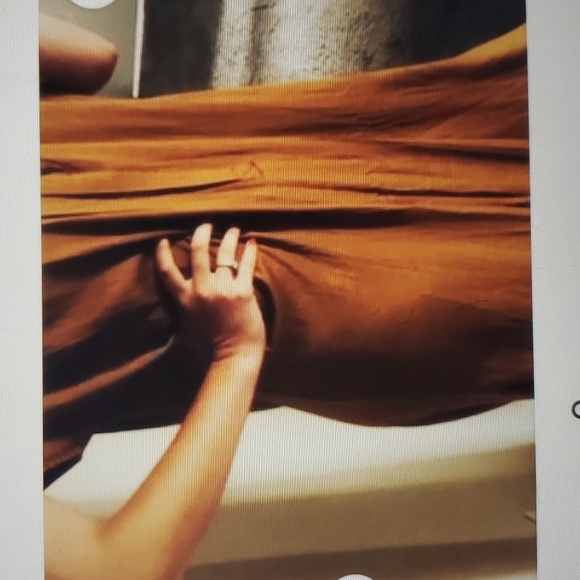 YOUNG FABULOUS AND BROKE NWT COPPER TUNIC SHIRT DRESS SZ MEDIUM - Picture 4 of 12